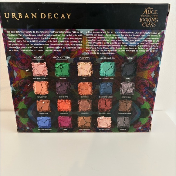 Urban Decay x Disney – Alice Through the Looking Glass Palette (Limited Edition) - Picture 3 of 5